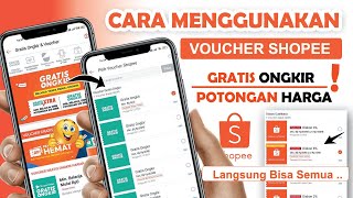 ✅ MUDAH  Cara Menggunakan VOUCHER SHOPEE  Voucher GRATIS ONGKIR Voucher POTONGAN HARGA  Terbaru [upl. by Farrar839]