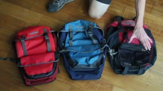 Comparing 3 Different Ortlieb Bicycle Panniers amp Handlebar Bags [upl. by Brion]