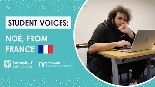 Noé from France shares his student experiences so far at the UEL ISC [upl. by Leksehcey967]