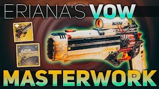 Erianas Vow Masterwork Exotic Catalyst Review  Destiny 2 Shadowkeep [upl. by Teodor97]