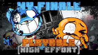 FNF MY FINALE PLAYABLE High Effort  Download Ft trufruit1007 [upl. by Eiramanitsirhc]