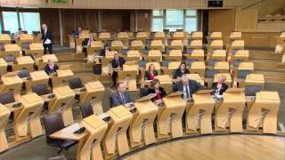 Portfolio Questions  Scottish Parliament 1st March 2017 [upl. by Fifine]