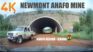 Ahafo Kenyasi No1 and No2 Aerial view in the Asutifi North of Ghana 4K [upl. by Neumeyer]