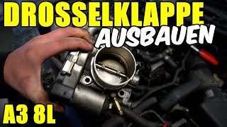 AUDI A3 8L DROSSELKLAPPE AUSBAUEN TUTORIAL  ANLEITUNG [upl. by Jaquiss]