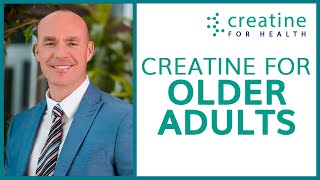 Creatine Supplementation for Older Adults  Creatine Conference 2022 [upl. by Aiekal]