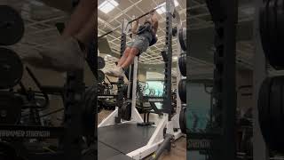 Weighted standard pull ups 5 reps 55 lbs [upl. by Mauro]