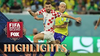 Croatia vs Brazil Highlights  2022 FIFA World Cup  Quarterfinals [upl. by Anera]