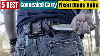 Best Concealed Carry Fixed Blade Knife in 2024 Updated [upl. by Nodnar791]