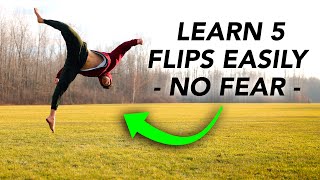 Learn 5 Easy Flips ASAP  How to Do Without Just Sending [upl. by Renwick]