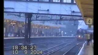 71000 GOING THROUGH LANCASTER RAILWAY STATION AT SPEED [upl. by Albertine781]