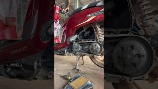 CVT cleaning Honda scoopyi 2019shorts honda scooopy [upl. by Imerej]