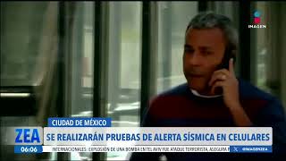 Hoy comenzarán las pruebas de alerta sísmica en celulares a nivel nacional  Noticias con Paco Zea [upl. by Omora]