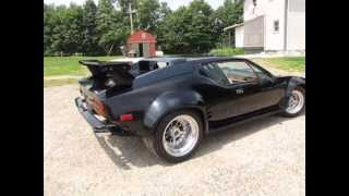 1973 Pantera De Tomaso Test drive 100 MPH Auto Appraisal Bay City Saginaw Michigan [upl. by Yelwar]