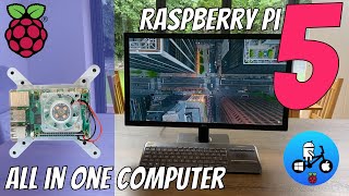 Raspberry Pi 5 All in One Computer [upl. by Strander]