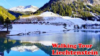 🇱🇮 Liechtenstein  Walking Tour in Triesenberg  The Smallest Countries Of Europe [upl. by Alyt]