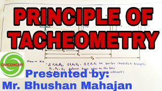 Principle of Tacheometry  Civiconcepts [upl. by Bena]