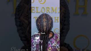 Stitch braids☺️ braids stitchbraids hairstyles elormztouch [upl. by Aed]