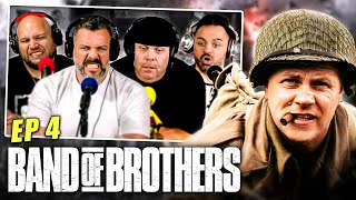 Band Of Brothers reaction episode 4 [upl. by Aneert52]