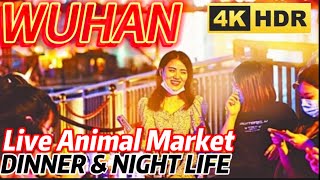 How is Life in Wuhan City Wuhan live Animal Market  Wuhan City Tour Wuhan City Night Walk 🇨🇳 [upl. by Mair]