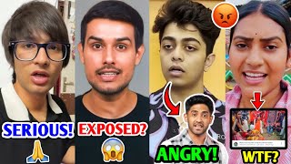 Dhruv Rathee got EXPOSED 😳 Sourav Joshi SERIOUS Tirth ANGRY on Thugesh Shivani KumariPurav Jha [upl. by Kienan]