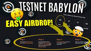 COMMENT PARTICIPER AU TESTNET BABYLON potentiel airdrop [upl. by Arny]