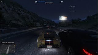 Grand Theft Auto V Cutting upspeed glitch Pariah [upl. by Neeoma43]