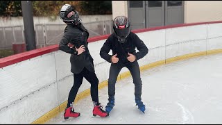 Knatterlie bringt bei Eislaufen ⛸ [upl. by Yborian]