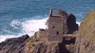 Botallack Mines Pendeen Cornwall Poldark Filming Location [upl. by Waltner152]