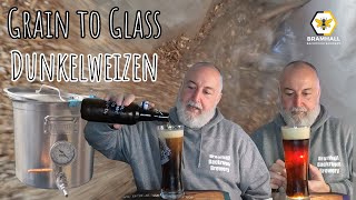 Dunkelweizen Homebrew Grain to Glass did it taste good [upl. by Brabazon]