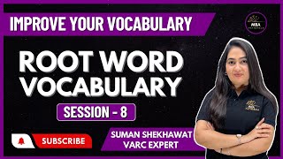 Vocabulary Root Words Session 08  Improve your Vocabulary  For all Exams  vocabulary [upl. by Aritak]