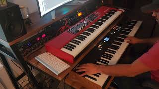 Nord Electro 6D vs Studiologic numa x piano GT [upl. by Karalee]