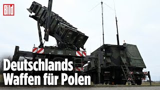 Bundeswehr liefert drei PatriotRaketenabwehrsysteme an Polen [upl. by Kylila387]