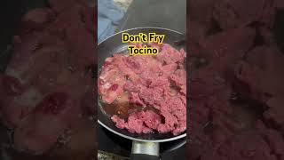 Easy way to cook Pork Tocino porktocino tocino foodie [upl. by Healey]