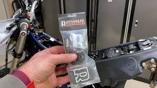 Husqvarna 701 Enduro LR Install Rottweiler SAS  Canister Removal Kit [upl. by Eittah987]