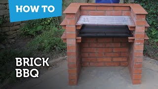 How to build a brick barbecue [upl. by Oirramaj90]