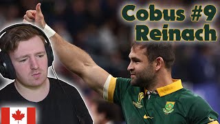 Hockey Fan Reacts Cobus Reinach Tribute  Lightning Pace  Springboks 9 [upl. by Okiman]