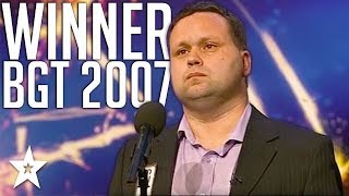 Unforgettable Opera Performances  PAUL POTTS on Britains Got Talent  Got Talent Global [upl. by Repmek687]