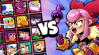 Melodie 1v1 vs EVERY Brawler  The NEW Mortis [upl. by Au]