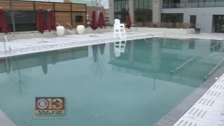 Baltimores Sagamore Pendry Hotel Named One Of Best Hotel Pools In America [upl. by Anaujnas]