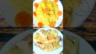 ইলিশ মাছের ডিম দিয়ে বিরিয়ানী hilsa egg biryani shorts [upl. by Malchus]