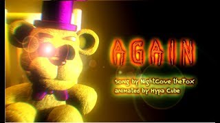 SFM FNAF Again  Song by NightCove theFox [upl. by Maura988]