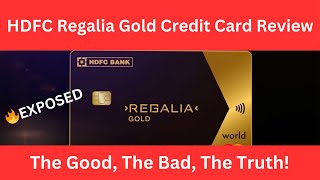 🚨 EXPOSED  HDFC Regalia Gold Credit Card Review [upl. by Latrell77]