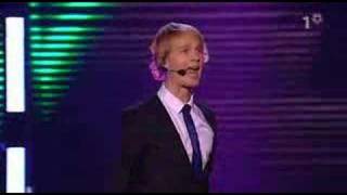 Melodifestivalen 2008  Björn Gustafsson läser en dikt [upl. by Buell]