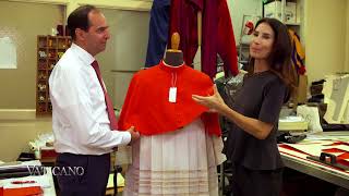 In the Workshop with the Vatican Tailor  EWTN Vaticano [upl. by Augy]