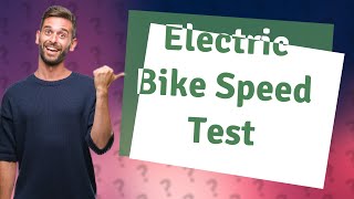 How fast does a 48V 1000W bike go [upl. by Ewnihc343]