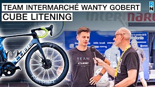 Cube Litening Aero von Biniam Girmay – PLUS MechanikerTipps von Team Intermarché Wanty Gobert [upl. by Gayleen]