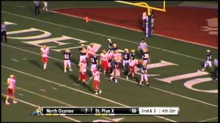 Kevon Hudson of North Oconee runs in a 3 yd TD [upl. by Uriel]