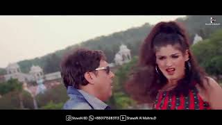 Akkh Jo TujhSe Lad Gayi Hai 4k Video Song  Ankhiyon Se Goli Maare  Govinda Raveena Tandon [upl. by Aihsakal295]