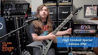 Engl Ironball Special Edition 20W Amp Review With Silver Dean Dave Mustaine VMNT amp Thrash Factor [upl. by Atiuqet997]