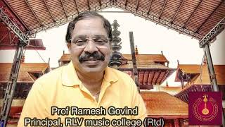 കണ്ണനും ചെമ്പൈയും  Krishna and Chembai  Prof Ramesh Govind [upl. by Thenna]